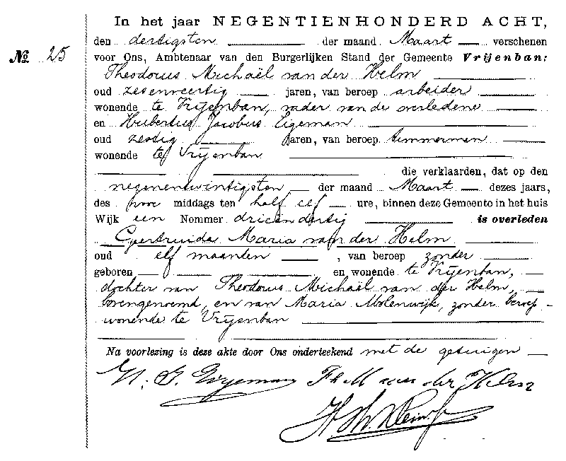 19080330 ovl akte 25 Geertruida M dv TM vd Helm - M Molenwijk